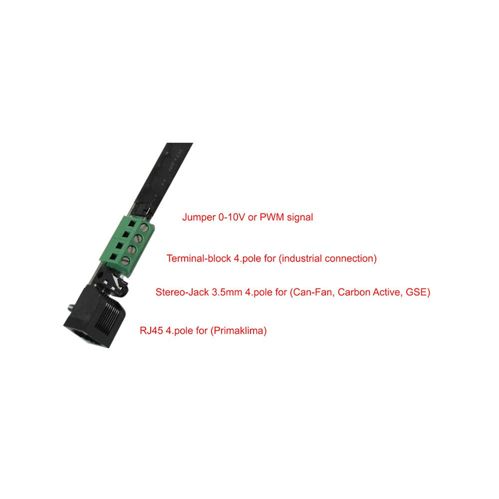 GSE SGC 0-10V / PWM výstup boční pohled