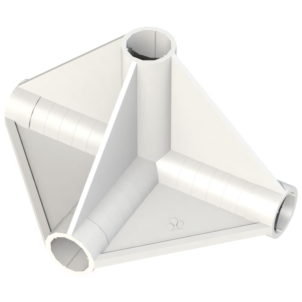 Secret Jardin Corner rohová spojka 16 mm - 4K pohled zepředu