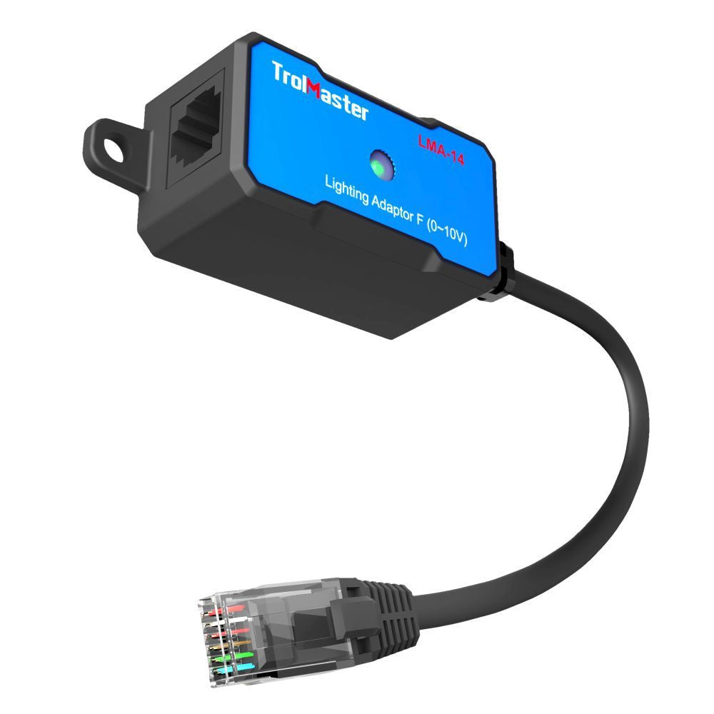 Trolmaster Lighting Control Adapter F pro 0-10V protokol (LMA-14) boční pohled