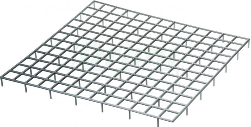 Rost pod květináč, 34x36x2 cm boční pohled