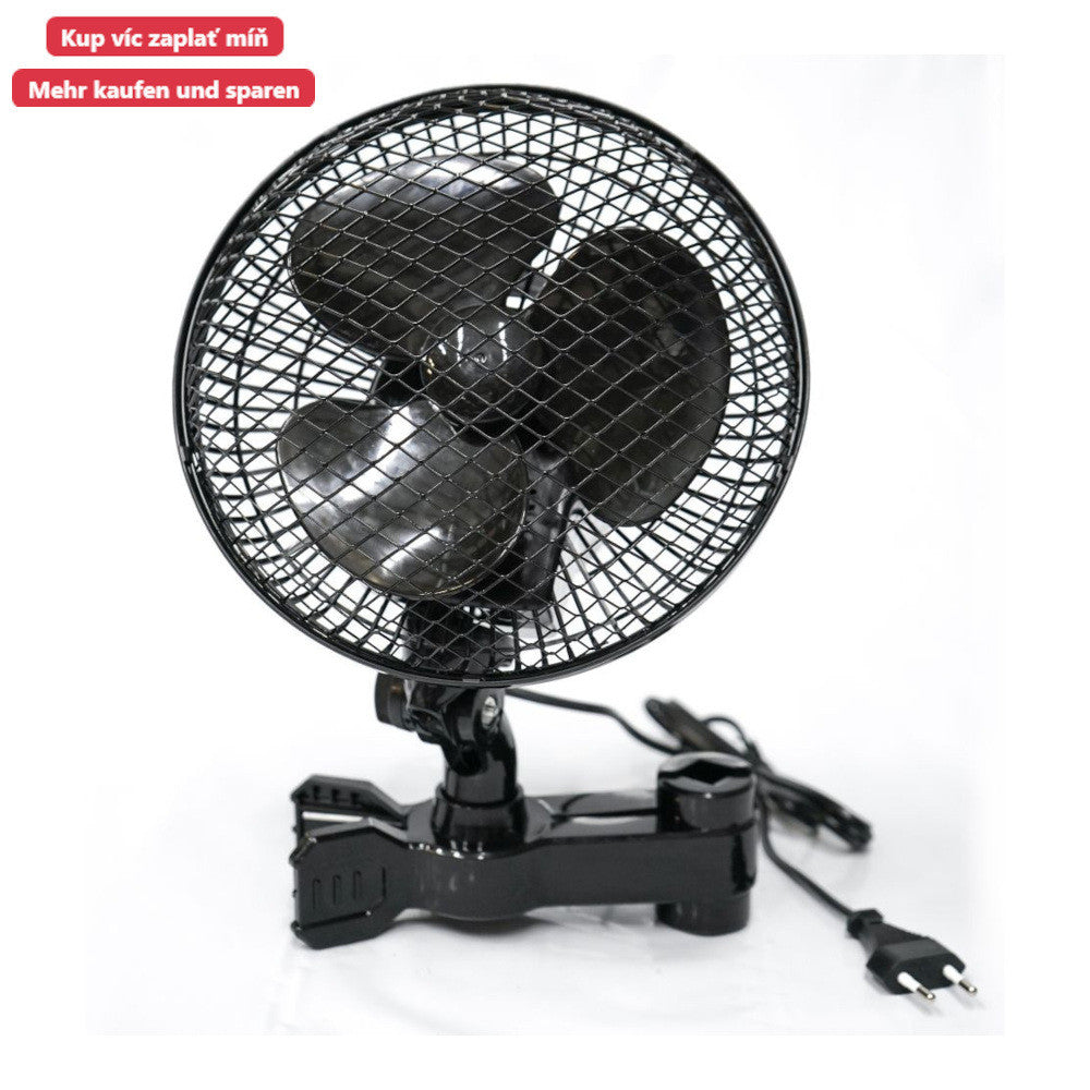 Urban Oscilfan 20W, dvourychlostní oscilační ventilátor průměr 24 cm pohled zepředu