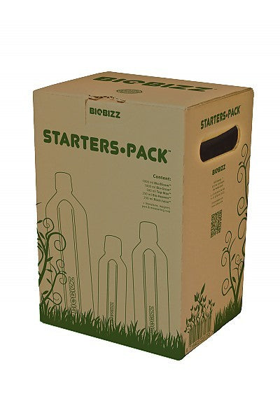 Biobizz Starters Pack 3 l, kit d'engrais vue de côté