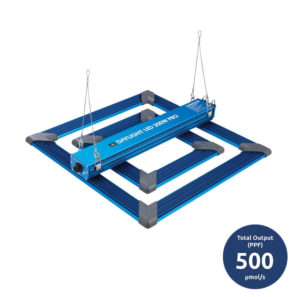 Maxibright Daylight PRO Full Spectrum LED 200W 2.5 µmol/J (alternativ til Lumatek ATS) forfra