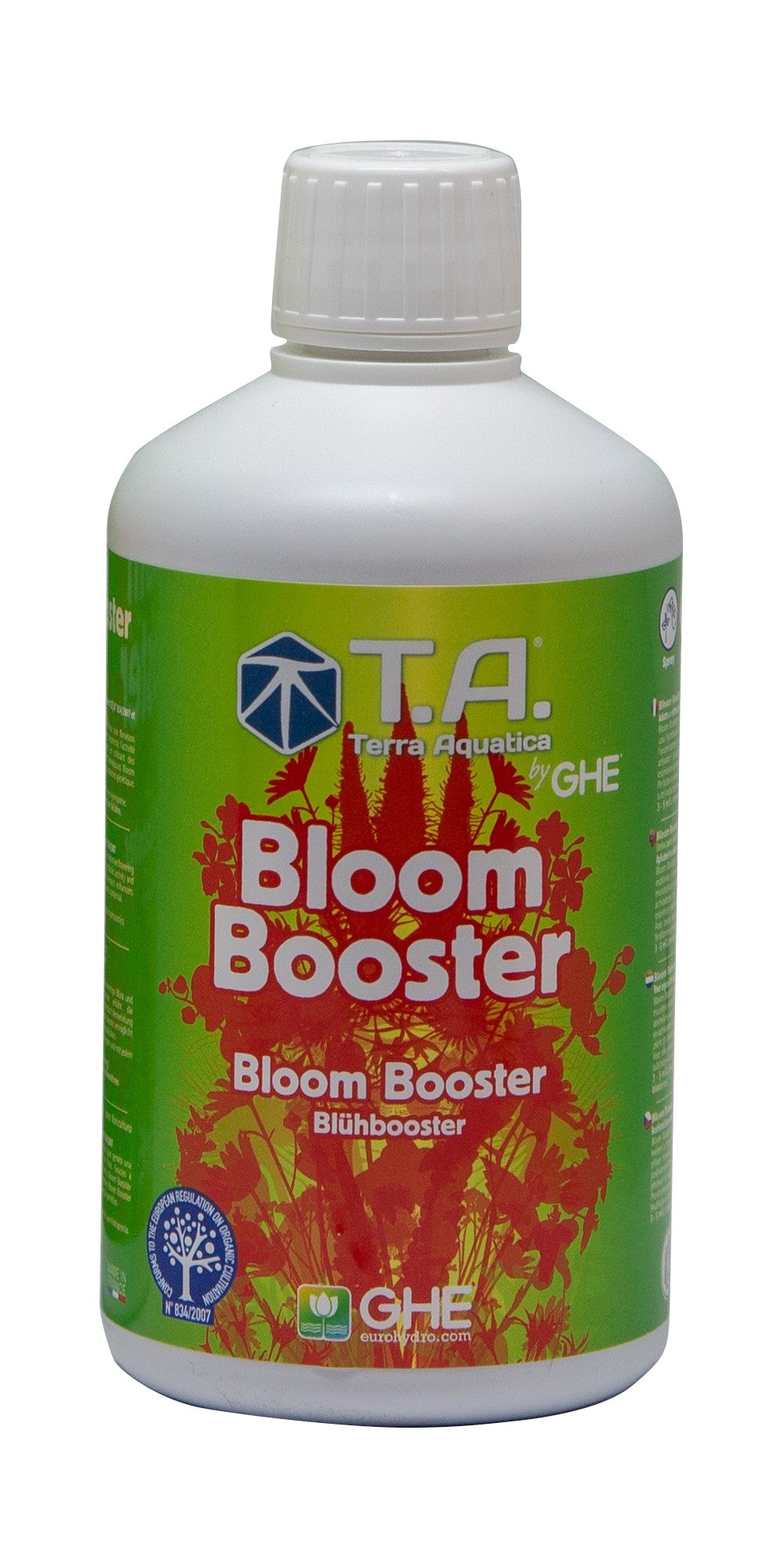 Terra Aquatica Bloom Booster Organic 500 ml boční pohled