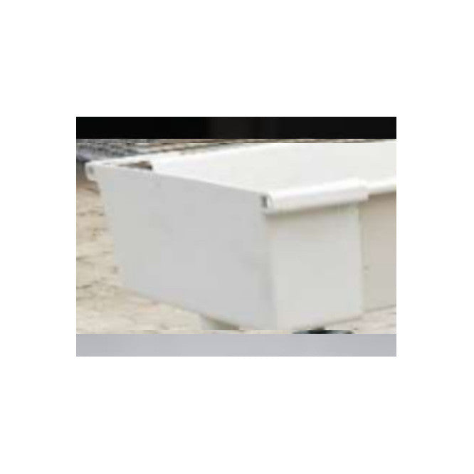 Urban Coco Bag Gutter, koncový díl na žlab bez jímky boční pohled