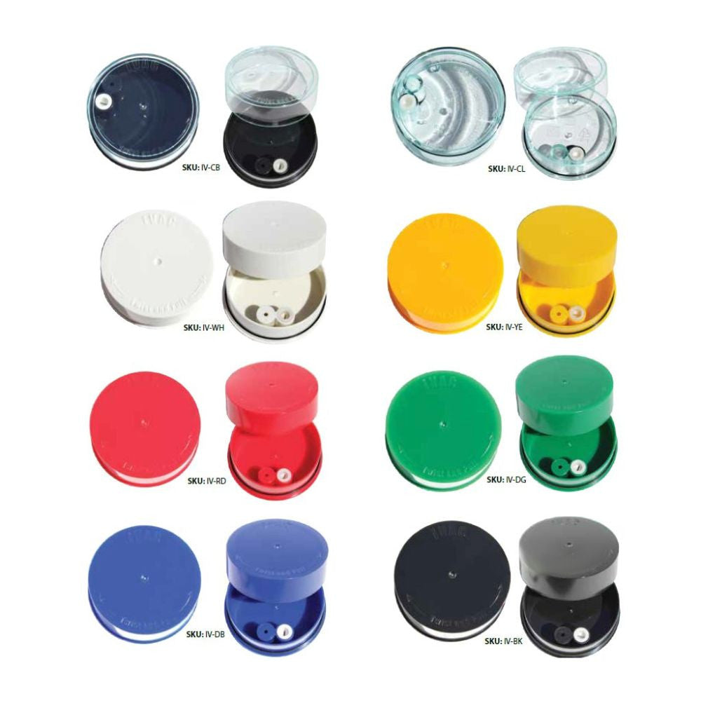 TightVac iVac 60 ml, vzduchotěsná dóza průhledná pohled zezadu