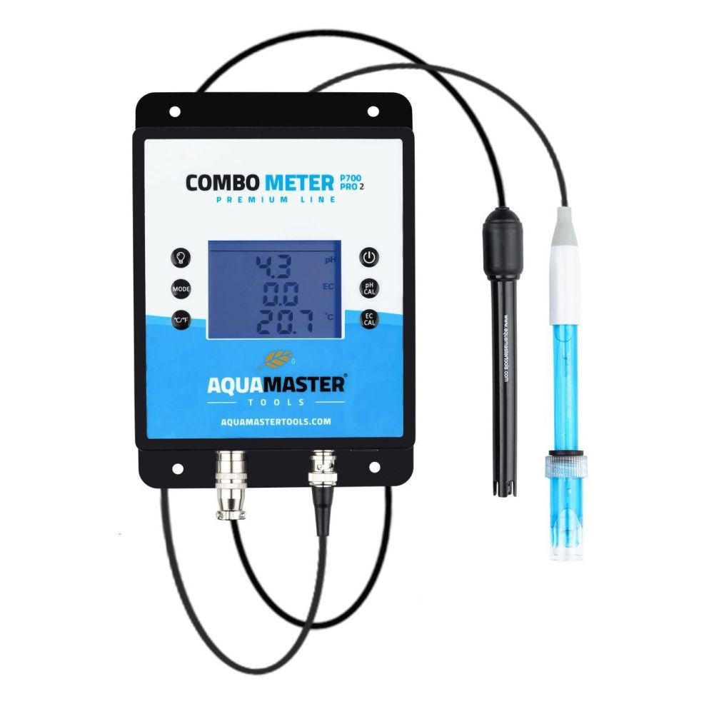 Aqua Master Tools kombinovaný pH metr P700 PRO2 (pH, EC, CF, PPM, Teplota) pohled zepředu