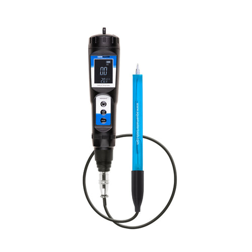 Aqua Master Tools pH metr S300 PRO 3.0 (pH, teplota) na substrát pohled zepředu