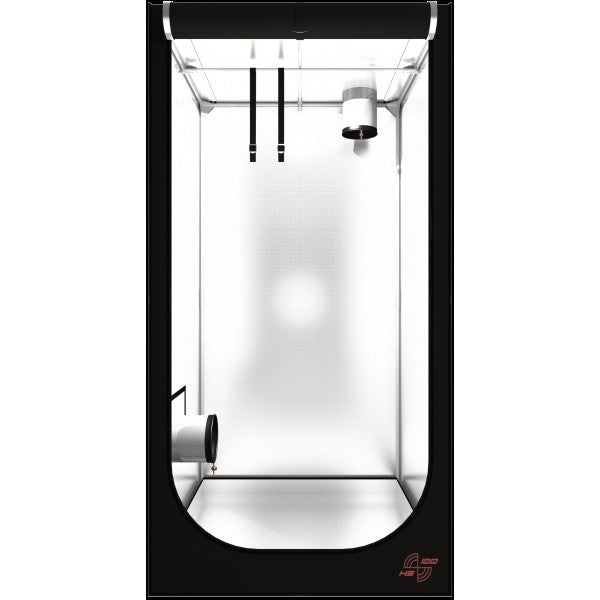 Secret Jardin Hydro Shoot 100x100x200 cm, HS100 R2.0 pohled zepředu