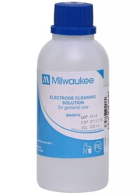 Milwaukee Cleaning Solution 230 ml, reinigingsoplossing HCl zijaanzicht