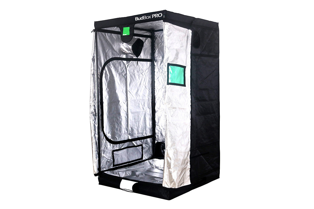 BudBox Silver PRO XL-HL 120x120x220 cm boční pohled