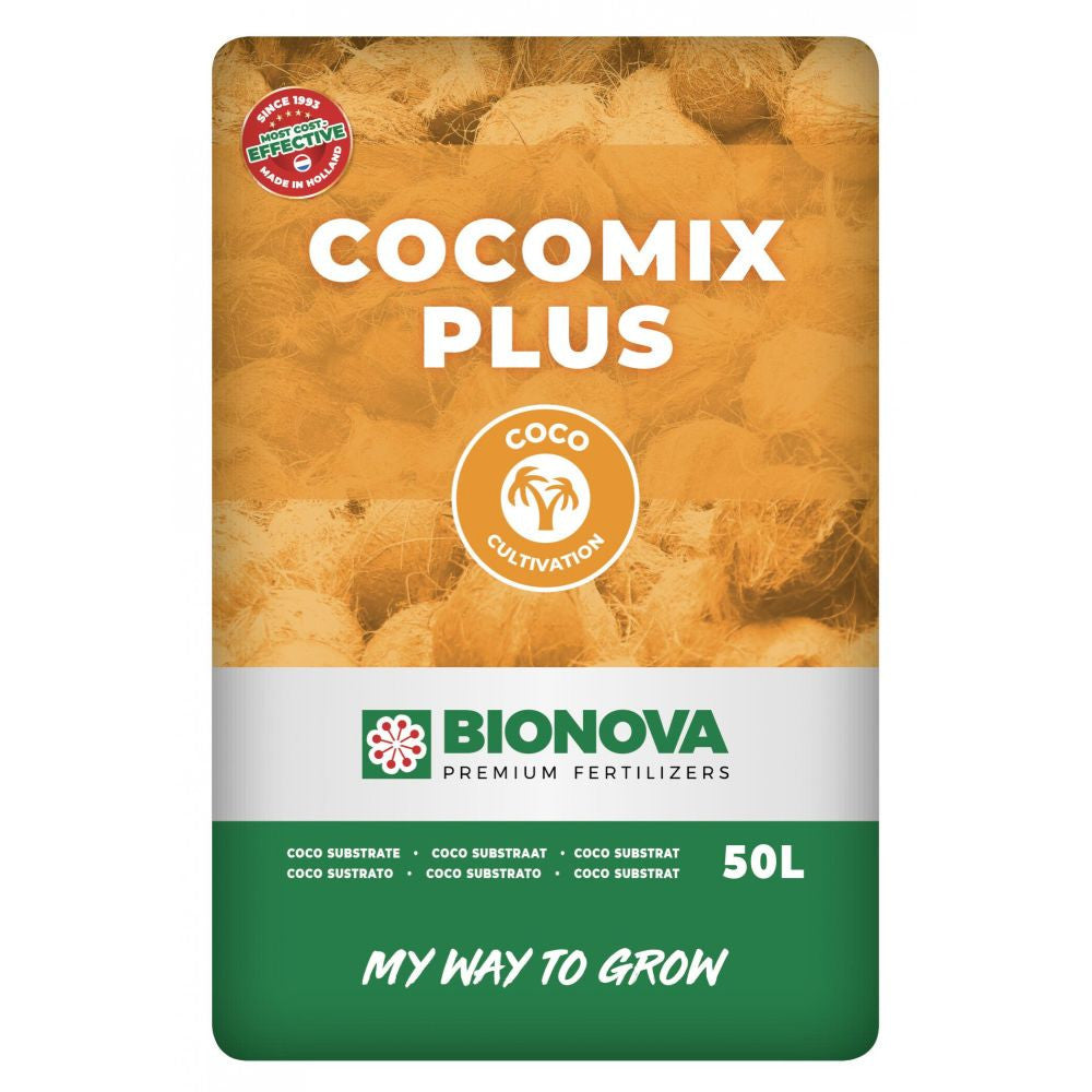 BioNova Cocomix Plus 50 l, coconut front view