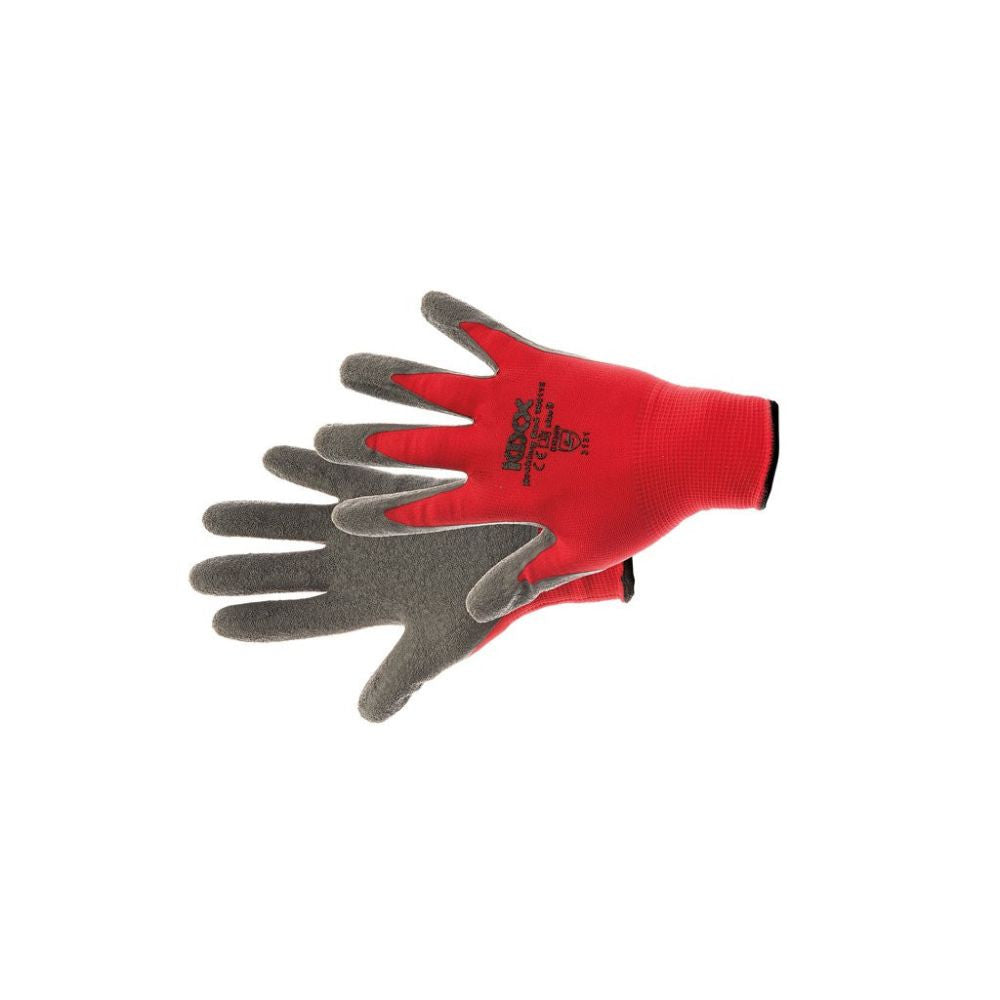 Gardening gloves Rocking Red XL (10) front view