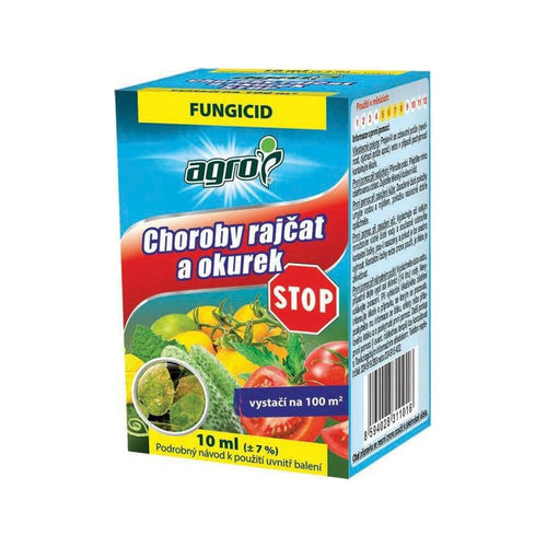 AGRO Krankheiten von Tomaten und Gurken STOP 10 ml Vorderansicht