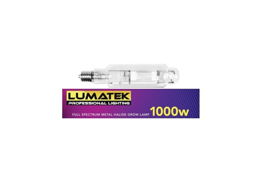 Lumatek výbojka MH 1000W 4000K, 240V pohled zepředu