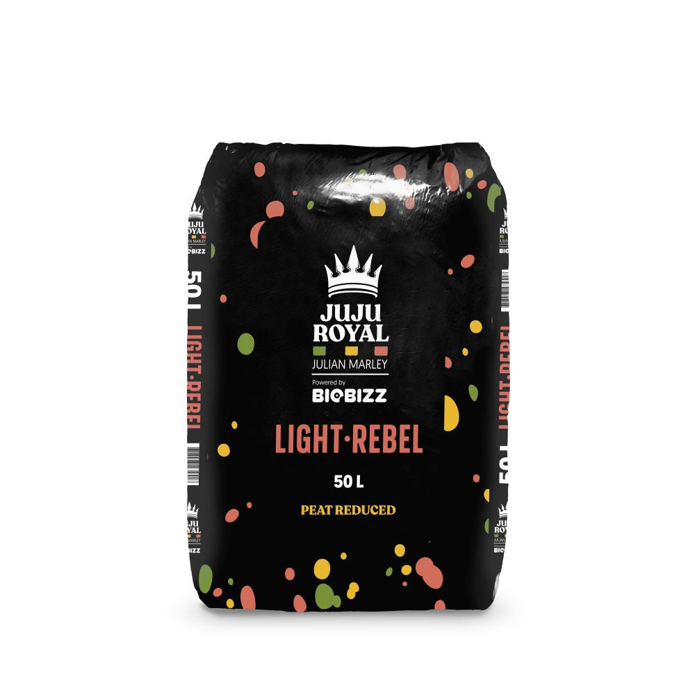 Biobizz Juju Royal Light Mix Rebel 50 l, organický substrát pohled zepředu