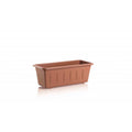 Plastkon truhlík Garden Terakota, 40x17x15 cm pohled zepředu