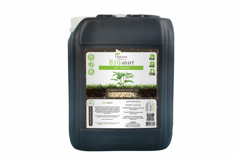 Organics Nutrients Big Start 5 l boční pohled