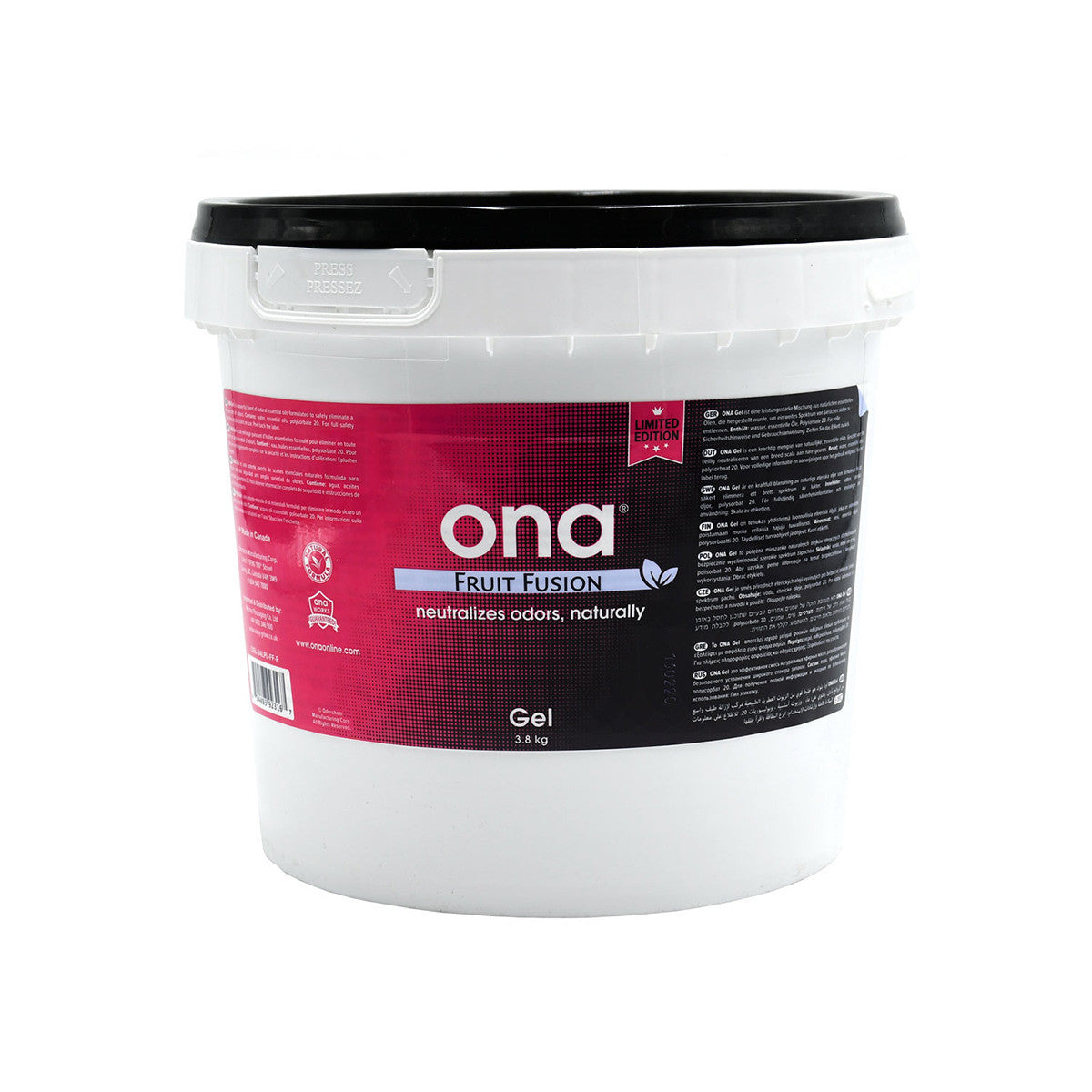 ONA Gel Fruit Fusion 4 l widok z boku