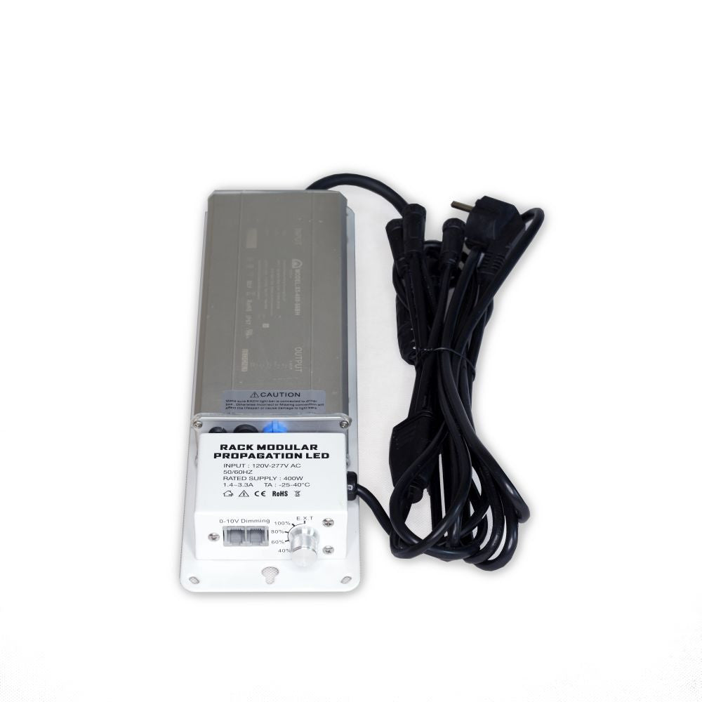 GENT G-LED Microgreens Dimmer Rack Komplet 400W na 4 patra pohled na obsah balení