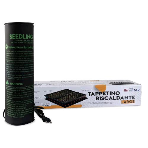 Airontek Heat Mat Small 25x50 cm, kleine verwarmingsmat 21W zijaanzicht