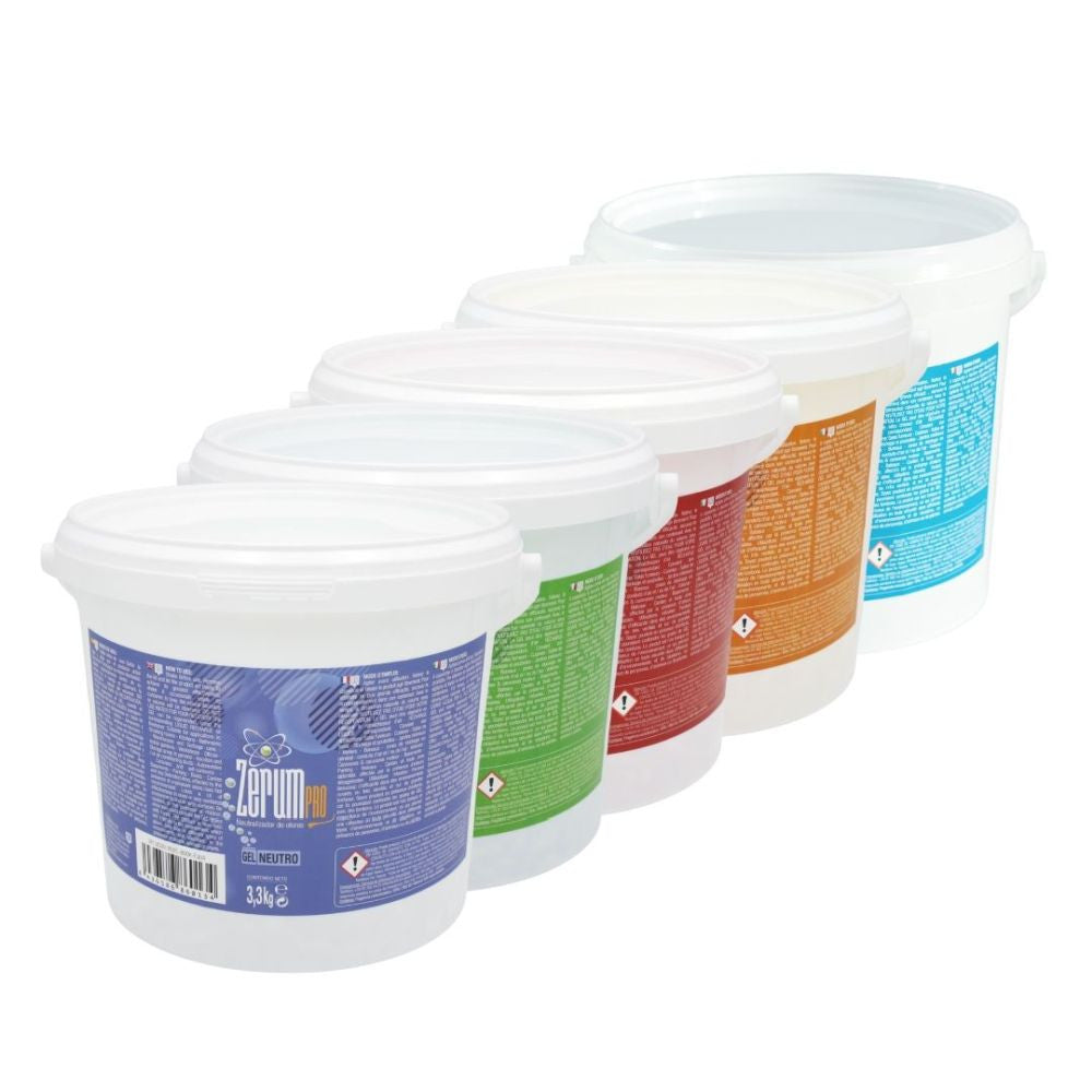 Zerum PRO Gel Melon & Owoce leśne, 3.3 kg widok z boku