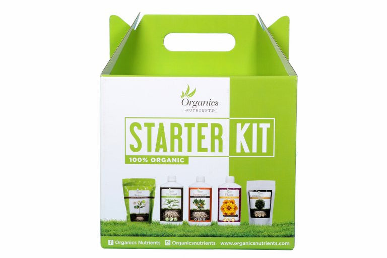 Organics Nutrients Starter Kit boční pohled