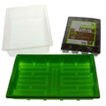 HGA Garden Propagator 42 + CT24 Tray + Eazy Plug, skleník, nevyhřívaný, 38x24x13,5 cm pohled zepředu