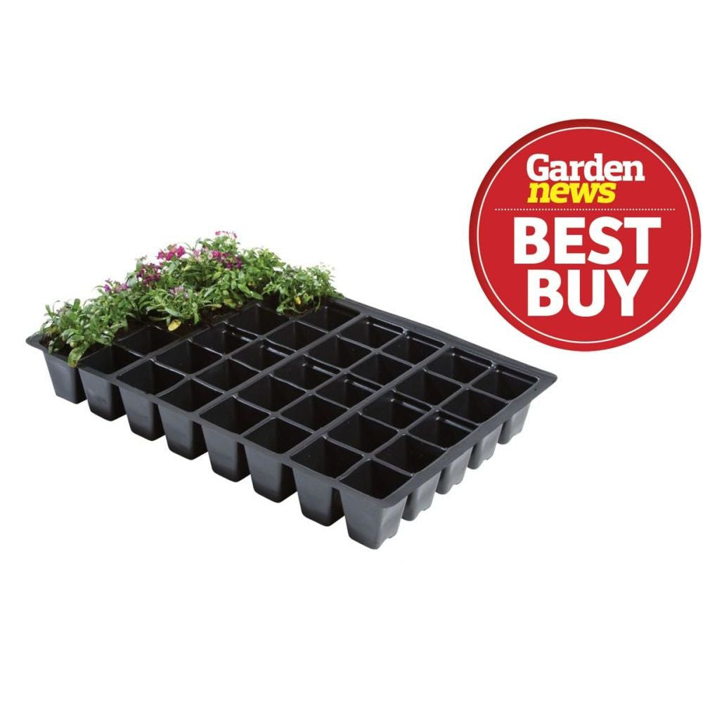 Garland seedling tray 40, 35.5x23x5 cm, 5 pcs side view