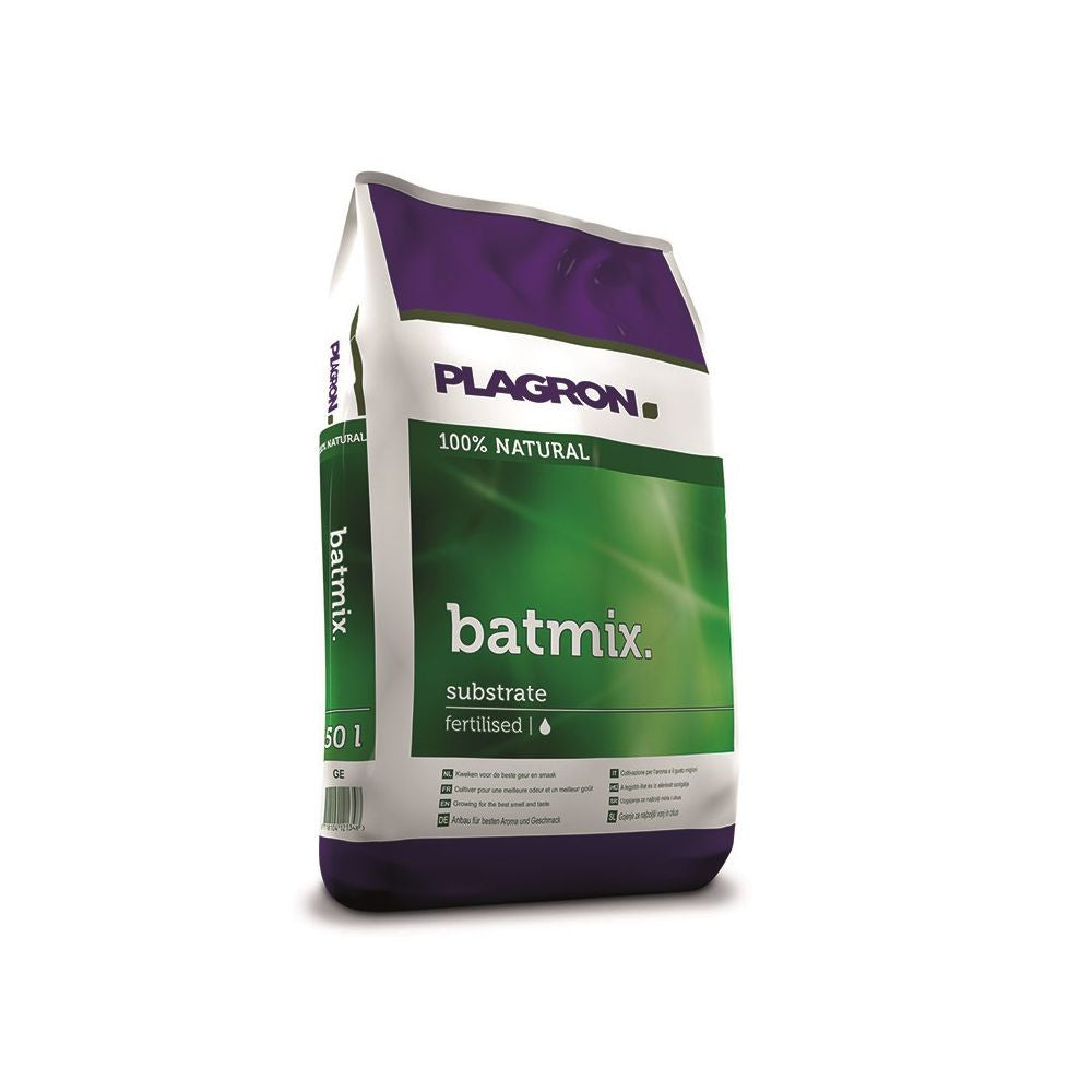 Plagron Batmix 50 l, pěstební substrát pohled zepředu