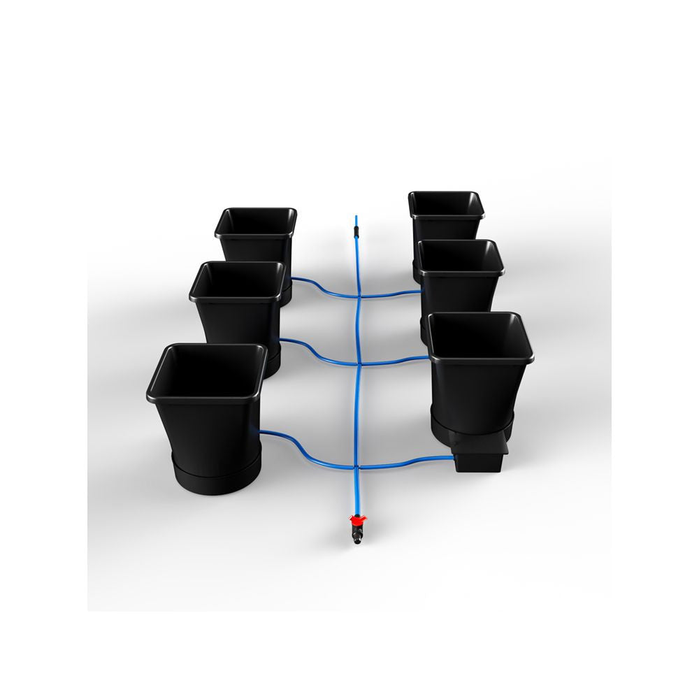 Autopot 1Pot XL, 6 květináčů bez nádrže (Aquavalve5) pohled zezadu