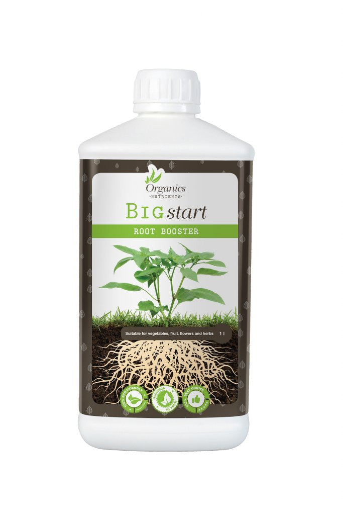 Organics Nutrients Big Start 1 l boční pohled