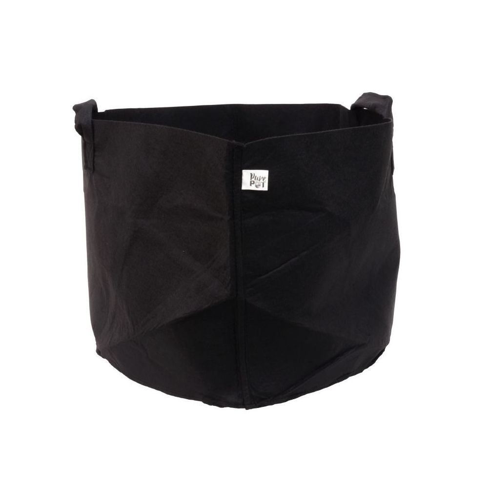 Pure Pot textielen bloempot met handgrepen 55x40 cm - 95 l vooraanzicht