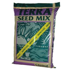 Canna Terra Seed Mix 25 l, sadbovací substrát pohled zepředu
