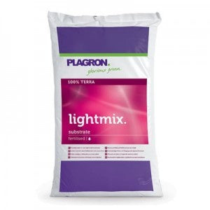Plagron Lightmix 25 l, growing medium with perlite side view