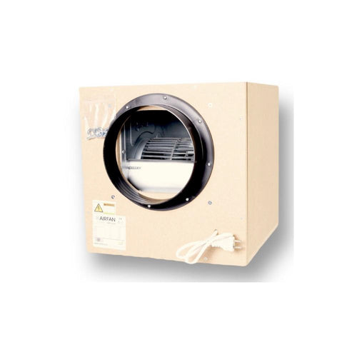 AIRFAN ISO-Box MDF Fan 1500 m3/h (7-7-1400) front view