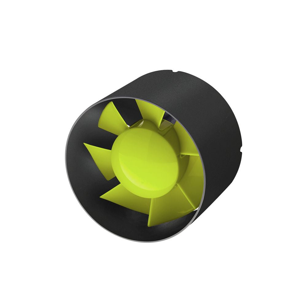 Garden High Pro axiální ventilátor VKO 125, 190 m3/h S KABELEM pohled zepředu