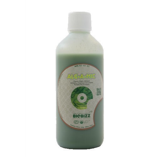 Biobizz Alg A Mic 500 ml bag side view