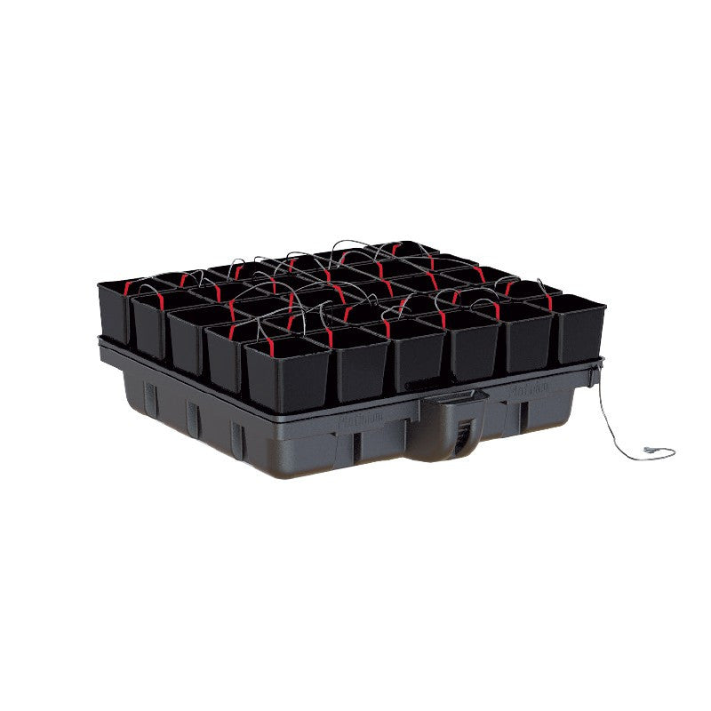 Platinium Hydro Star 30 - 120x120x39 cm, pro 30 rostlin pohled zepředu