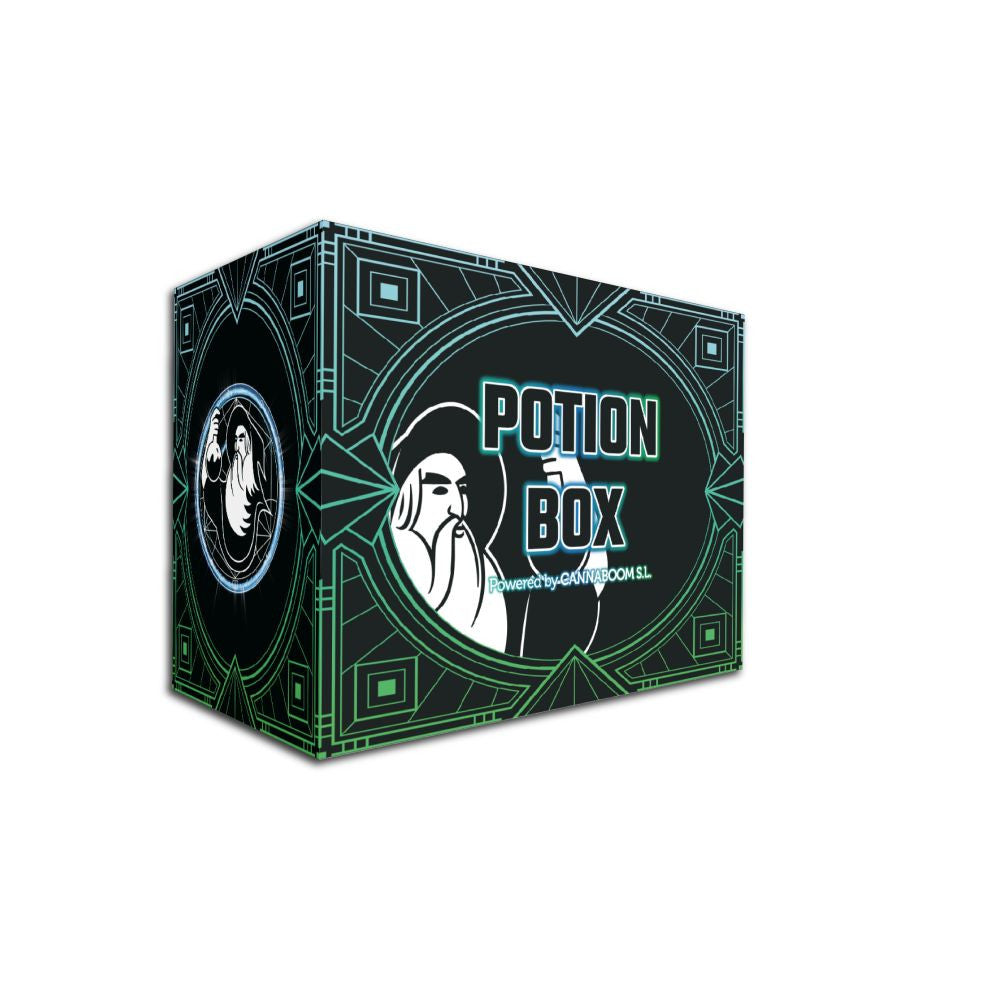 La Poción Del Brujo Potion Box, sada hnojiv boční pohled