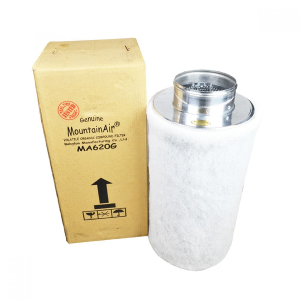 Mountain Air 575 m3/h, filtr węglowy 150x400 (620G) widok z tyłu